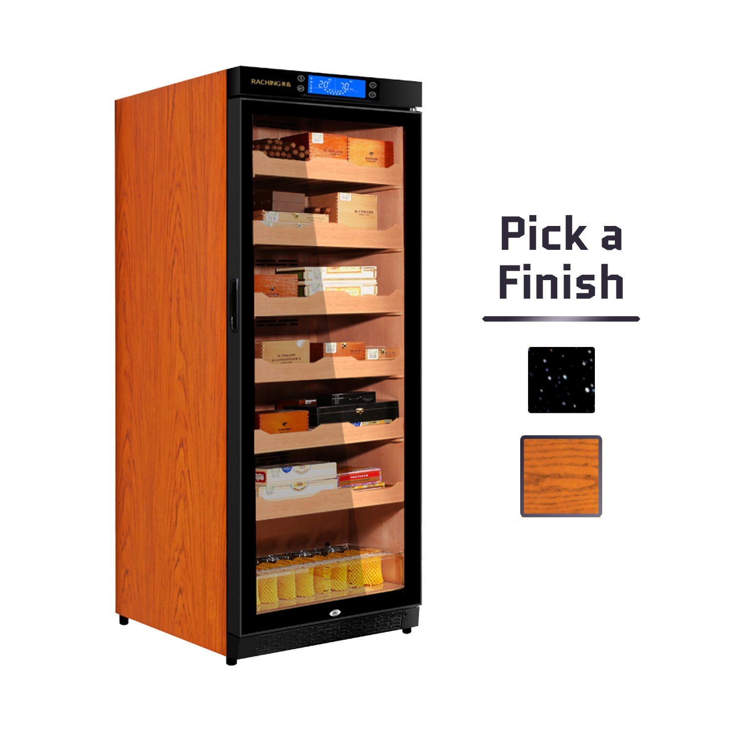 Raching C330A – Electric Climate Control Cabinet Humidor (1500 Cigars)