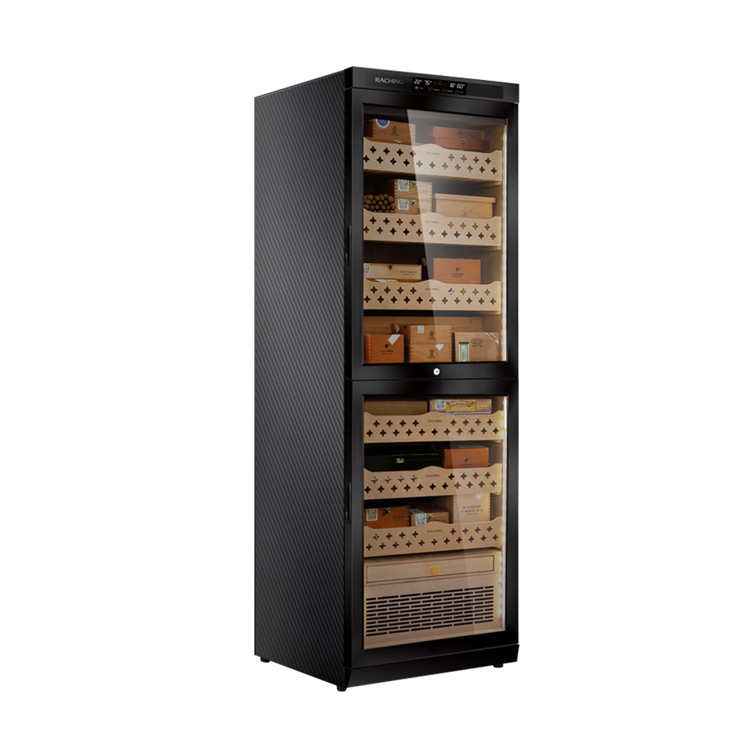 Raching MON3800B – Electric Climate Control Cabinet Humidor (1500–1700 Cigars)