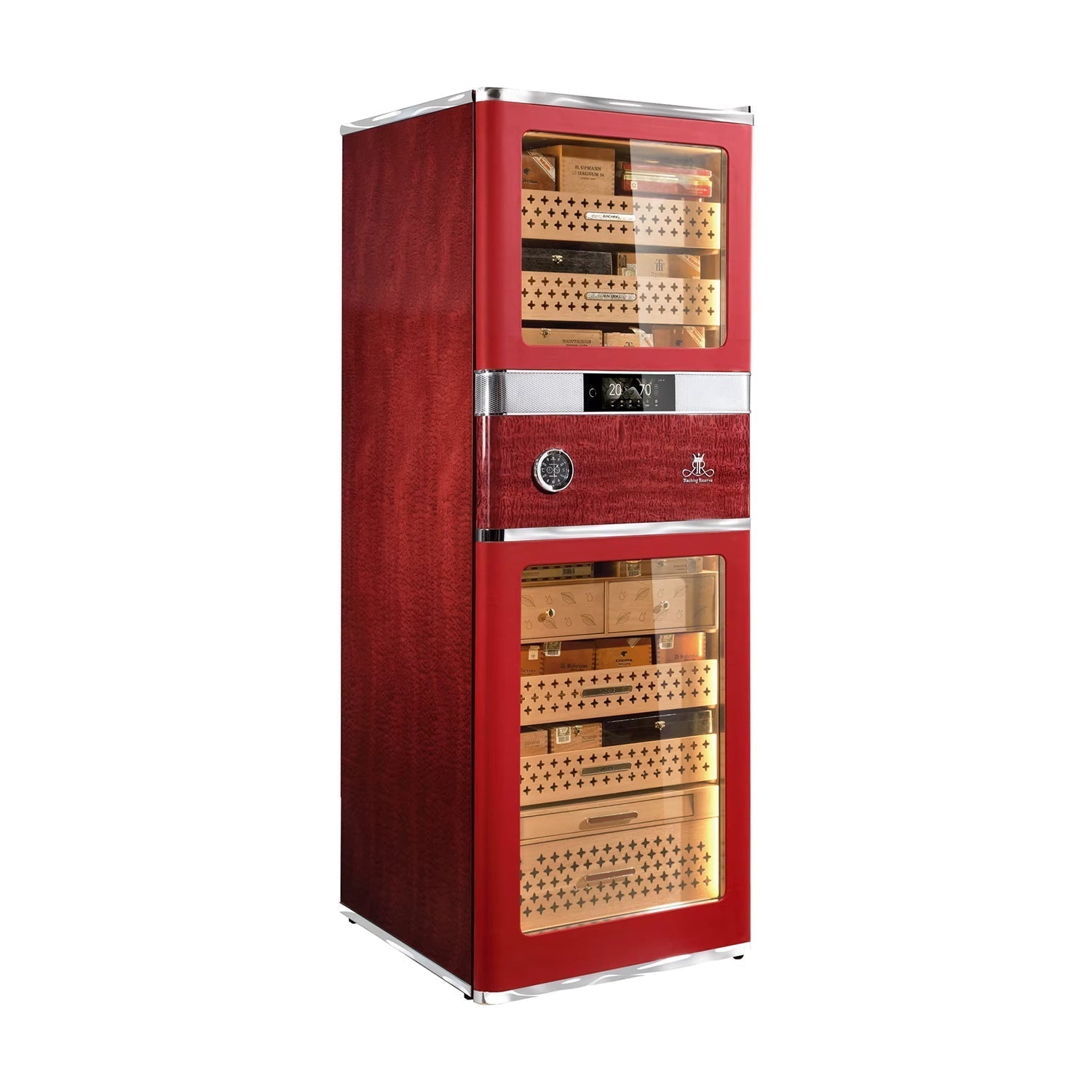 Raching Reserva RR980 – Electric Climate Control Cabinet Humidor (3000–4000 Cigars)