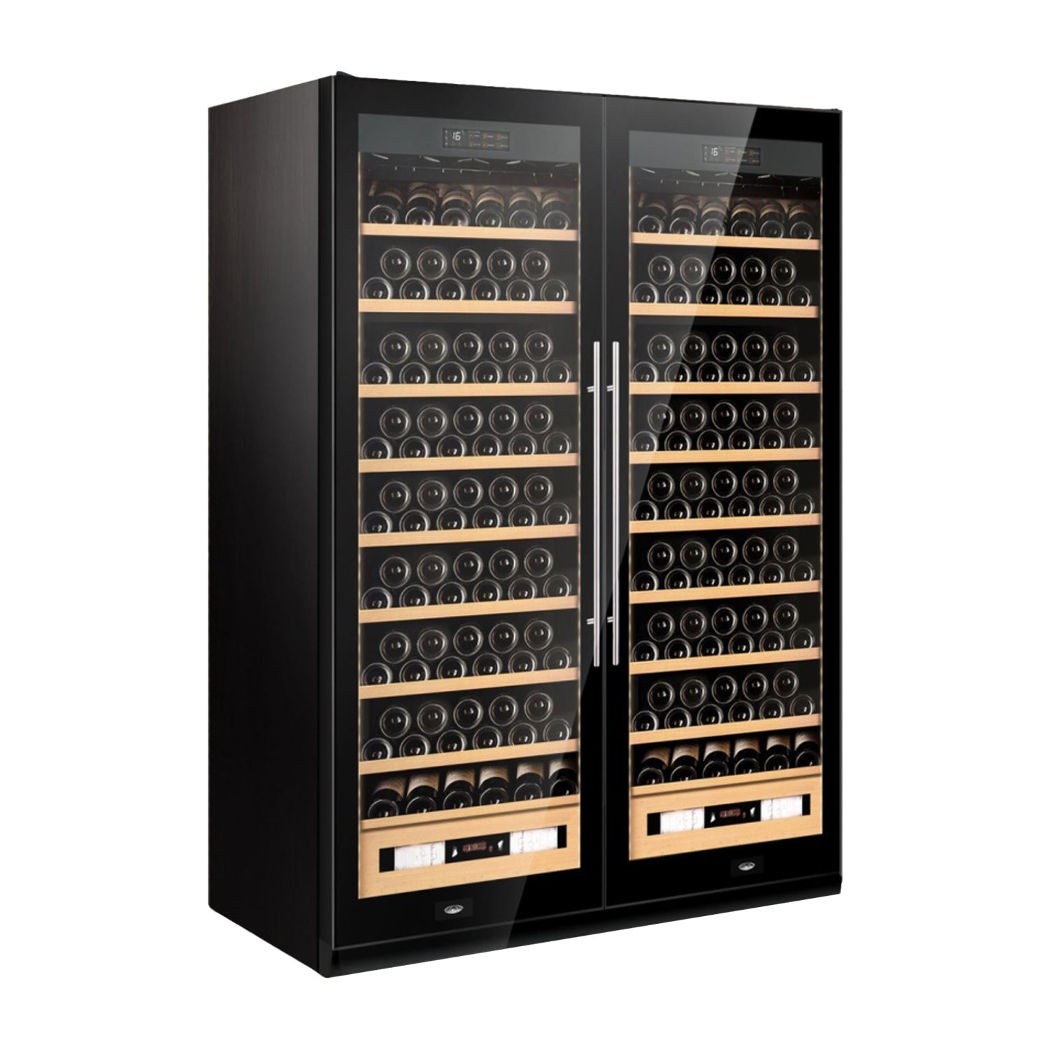 Raching SD800 – Smart Dual-Door Humidor & Wine Cooler (Cigars + Wine Combo)