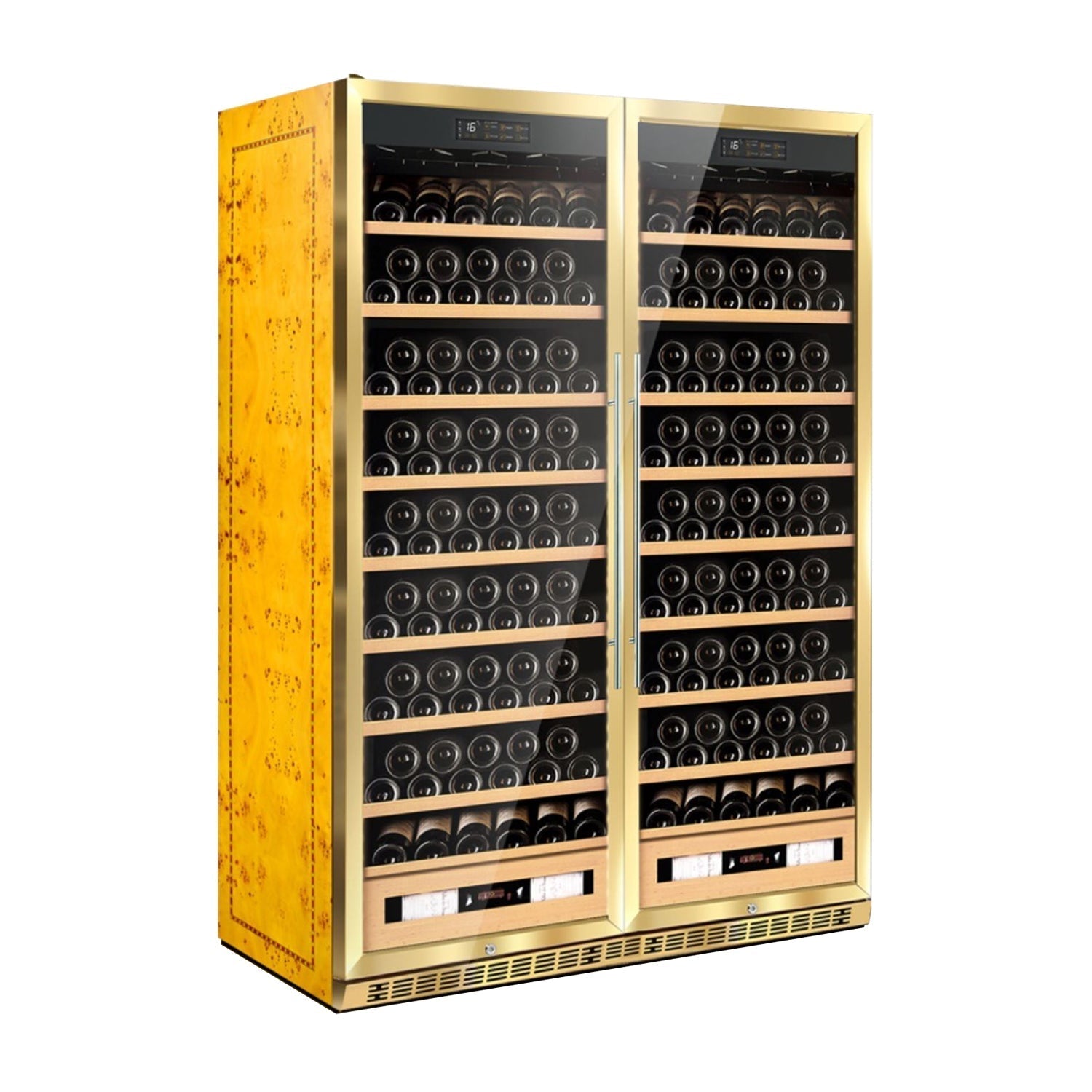 Raching SD800 – Smart Dual-Door Humidor & Wine Cooler (Cigars + Wine Combo)