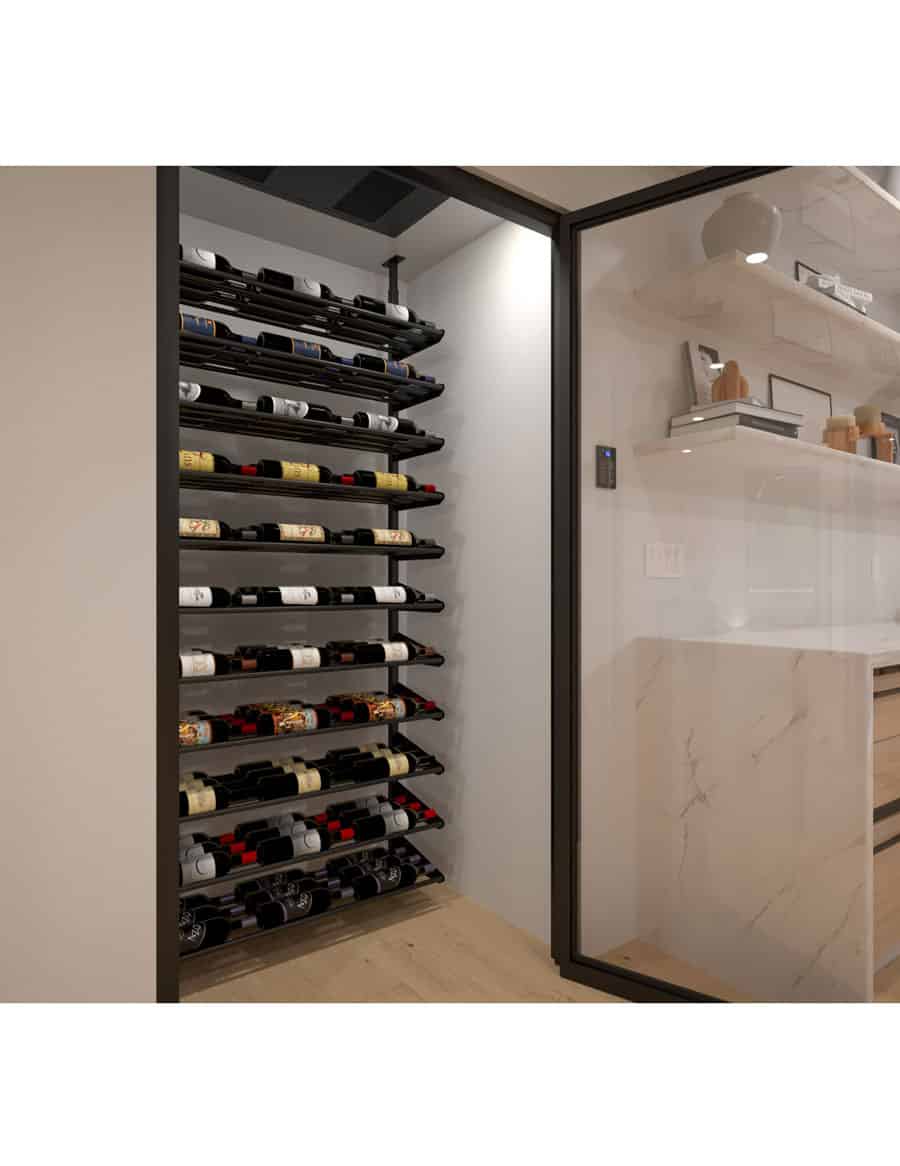 Ultra Wine Racks & Cellars Showcase Standard Horizontal Kits (66–99 Bottles)