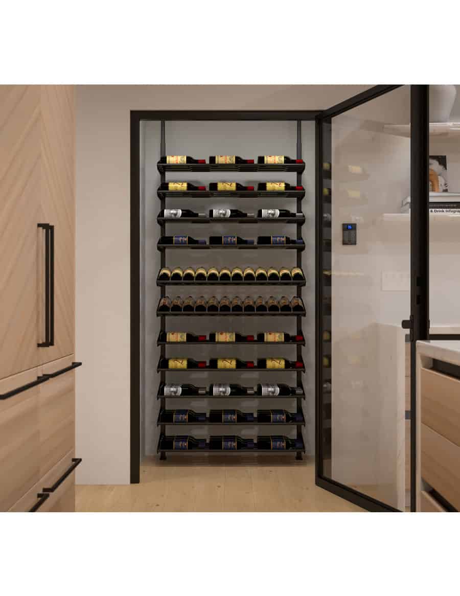 Ultra Wine Racks & Cellars Showcase Featured Display Kit (78–105 Bottles)
