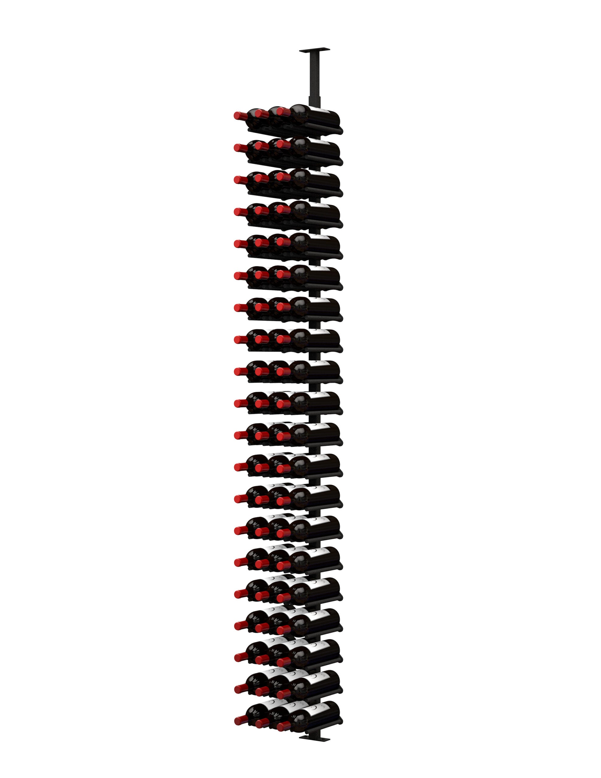 Ultra Wine Racks & Cellars ST Minimalist Series 1-Sided Wine Rack Display (60 Bottles)