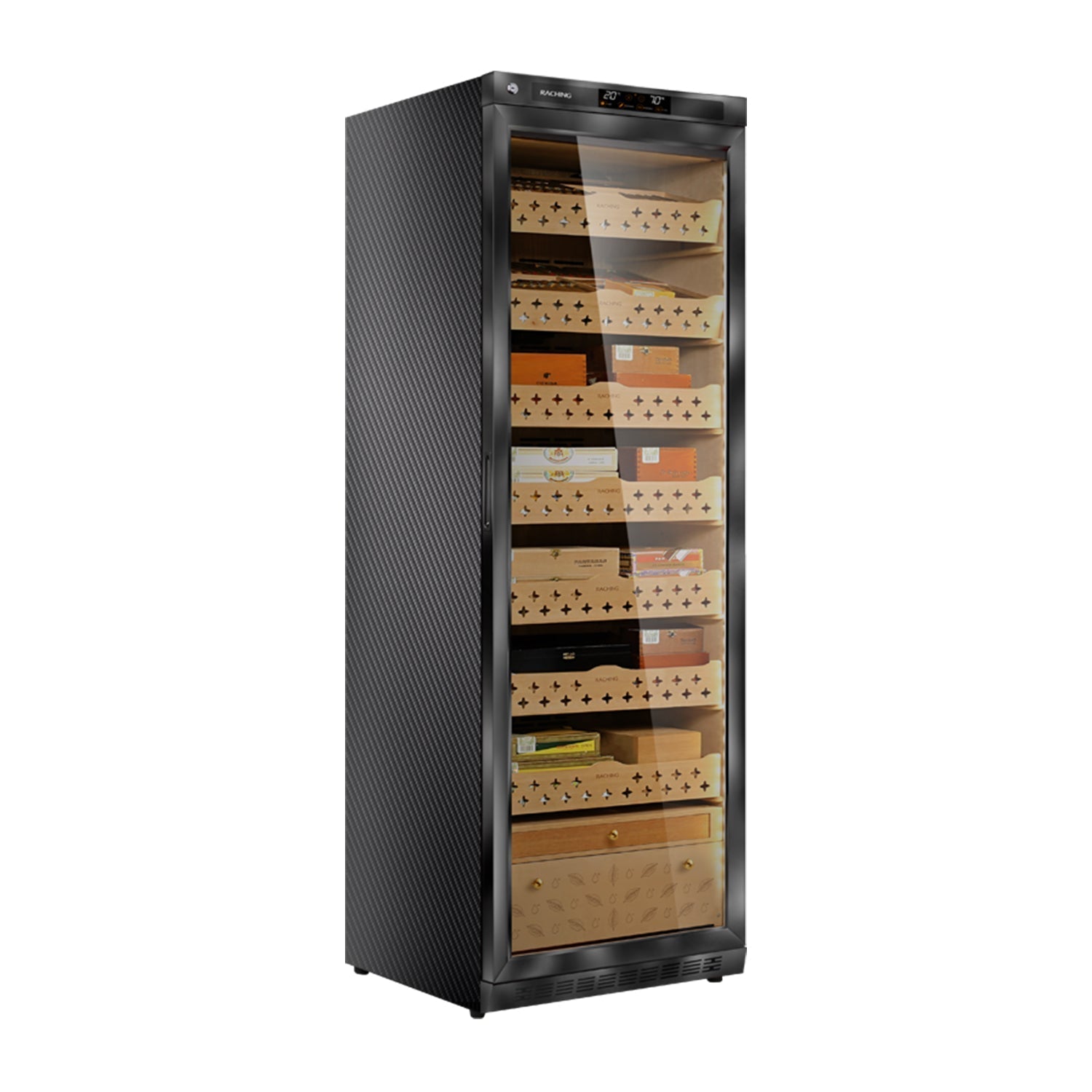 Raching MON3800A – Electric Climate Control Cabinet Humidor (1500–1800 Cigars)