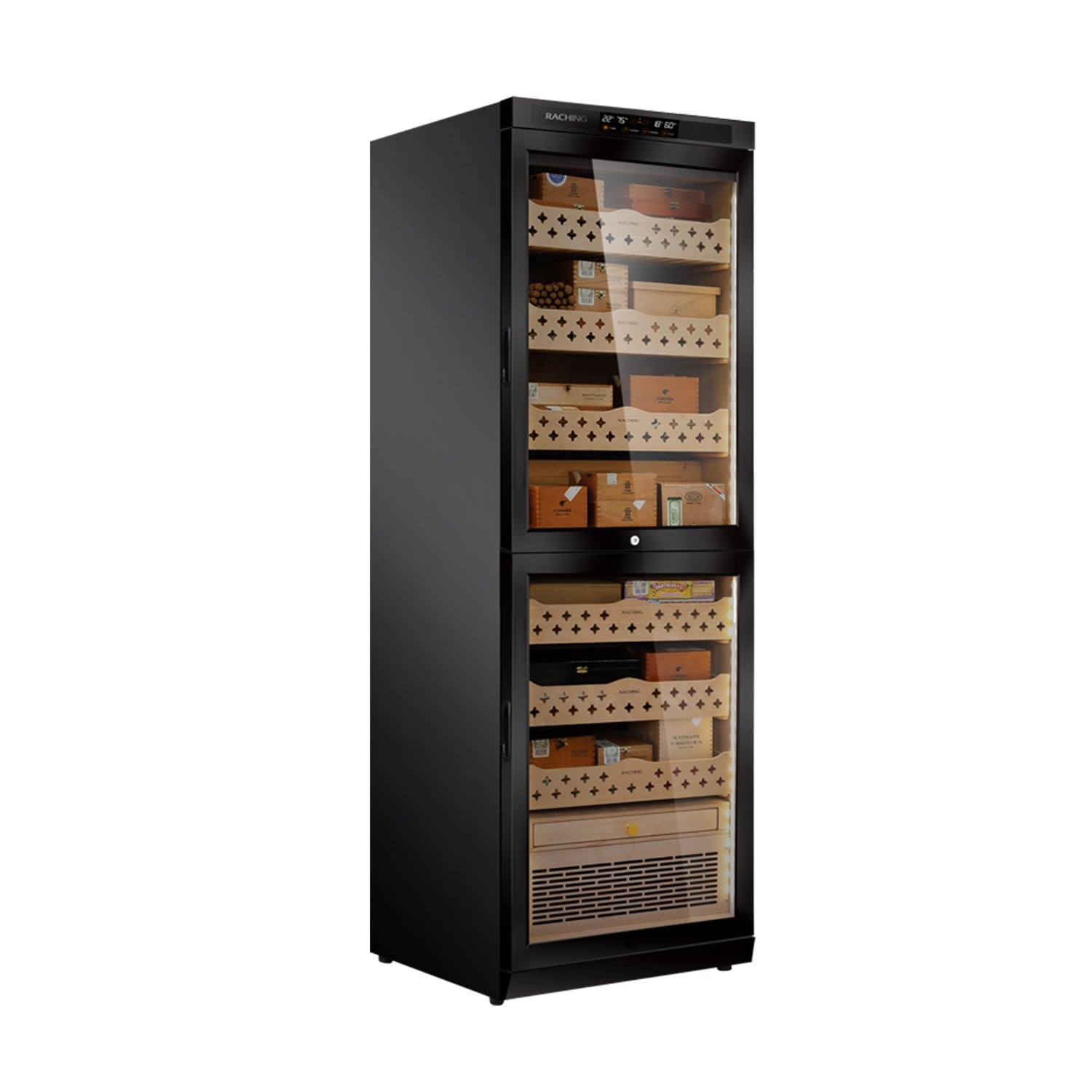 Raching MON3800B – Electric Climate Control Cabinet Humidor (1500–1700 Cigars)