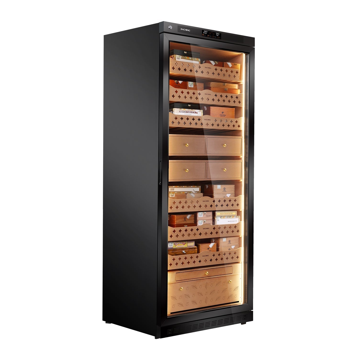 Raching MON5800A – Electric Climate Control Cabinet Humidor (3000–4000 Cigars)