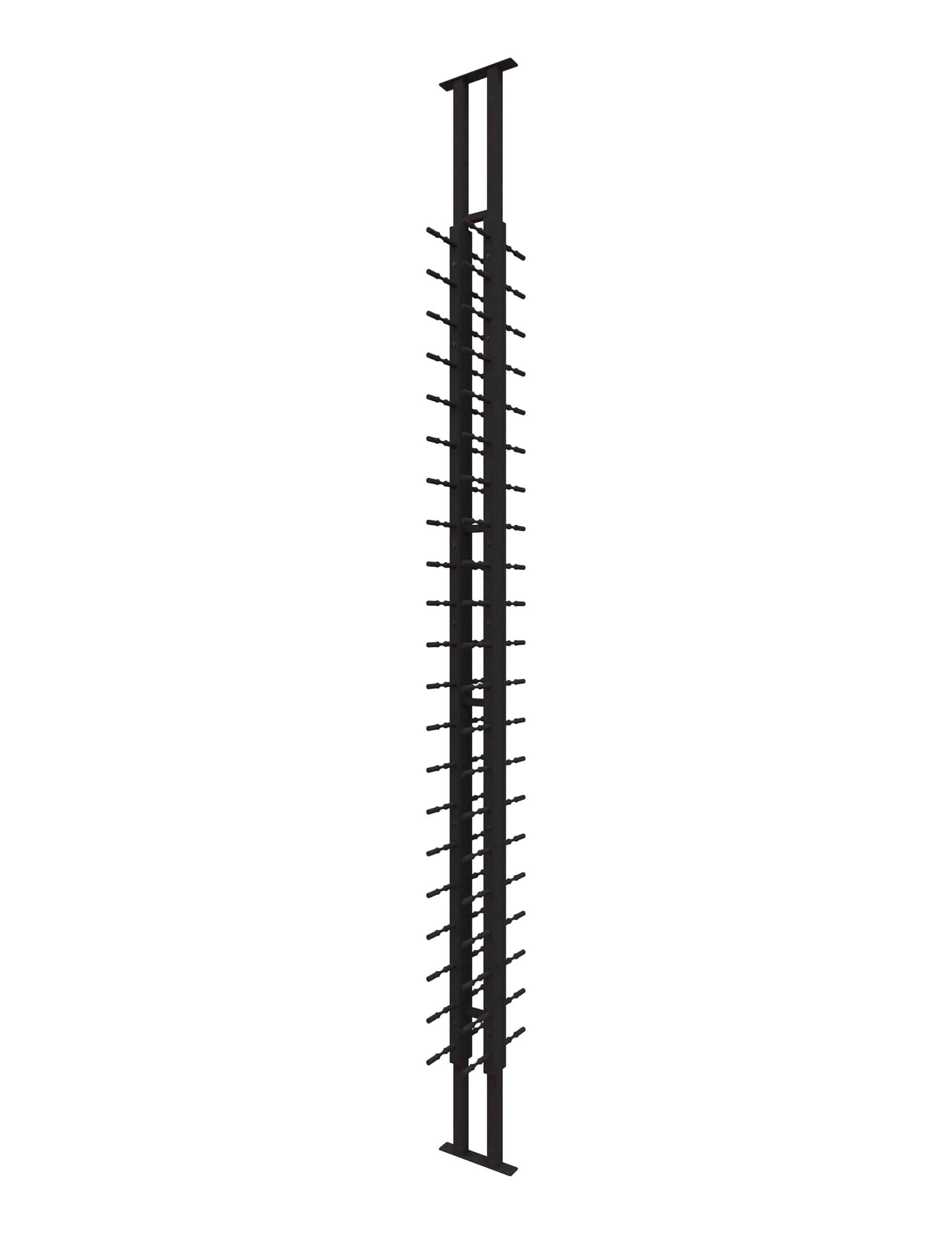Ultra Wine Racks & Cellars Floor-to-Ceiling Mounted Wine Rack Display – 2-Sided (42 Bottles)