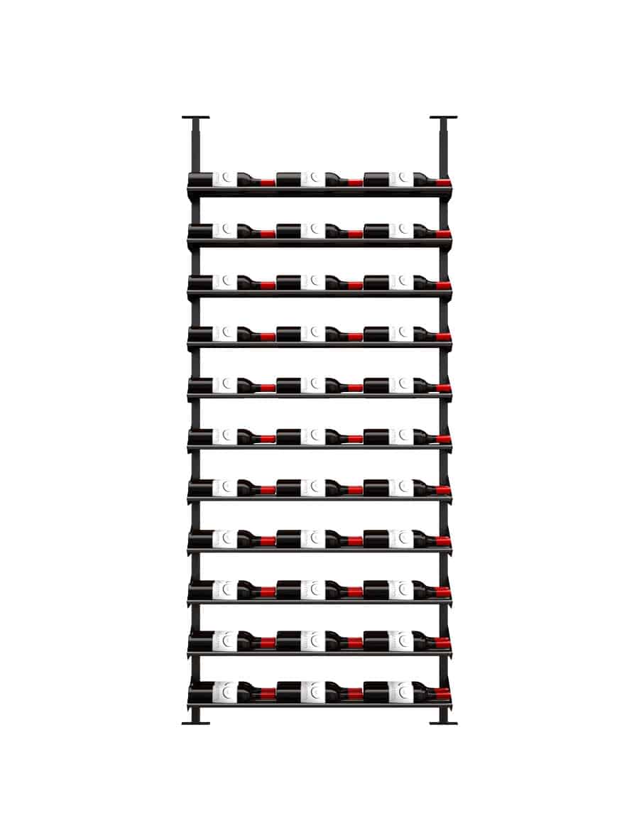 Ultra Wine Racks & Cellars Showcase Standard Horizontal Kits (66–99 Bottles)