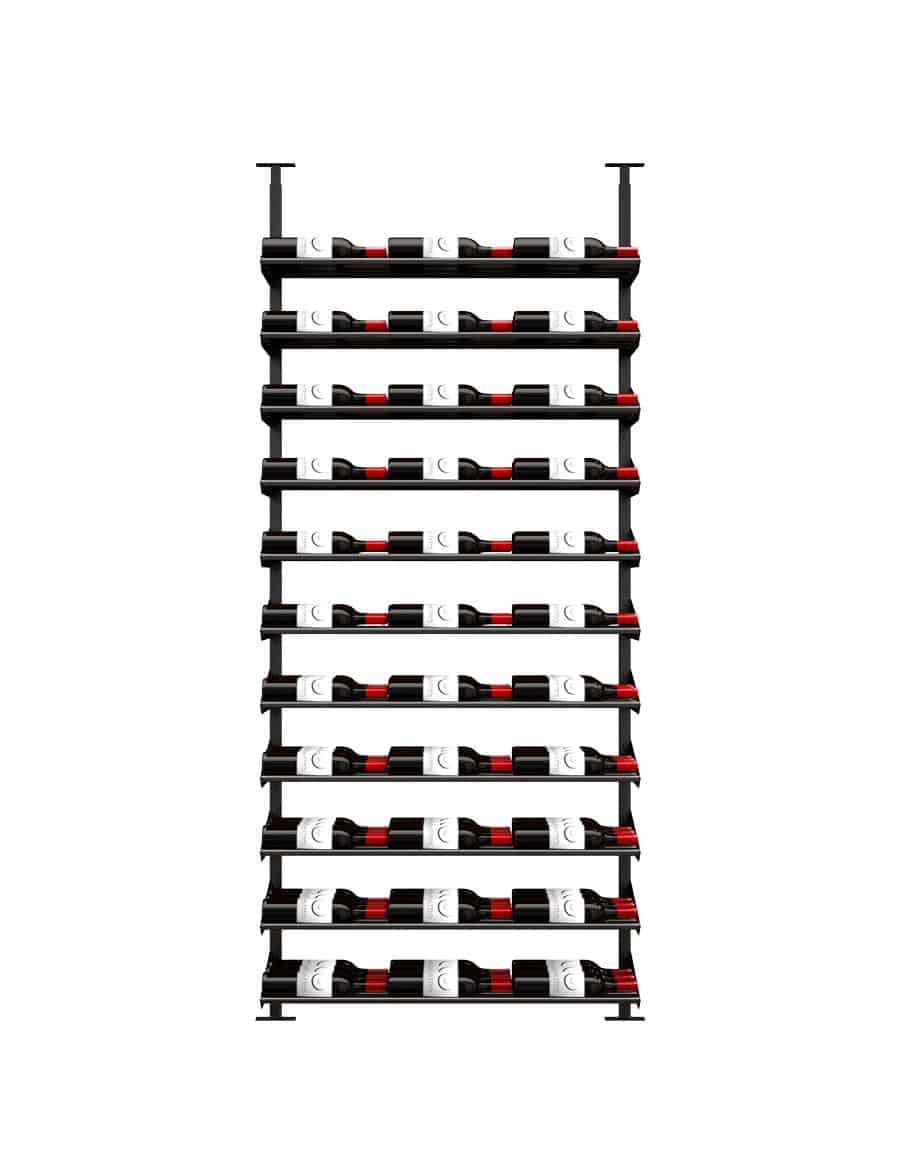 Ultra Wine Racks & Cellars Showcase Standard Horizontal Kits (66–99 Bottles)