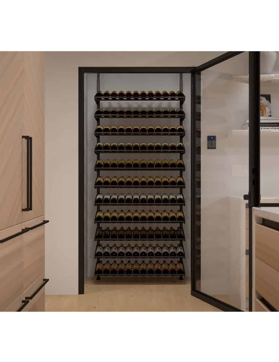 Ultra Wine Racks & Cellars Showcase Standard Display Kit (121 Bottles)