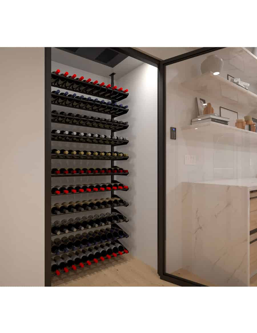 Ultra Wine Racks & Cellars Showcase Standard Cork-Out Kit (121 Bottles)
