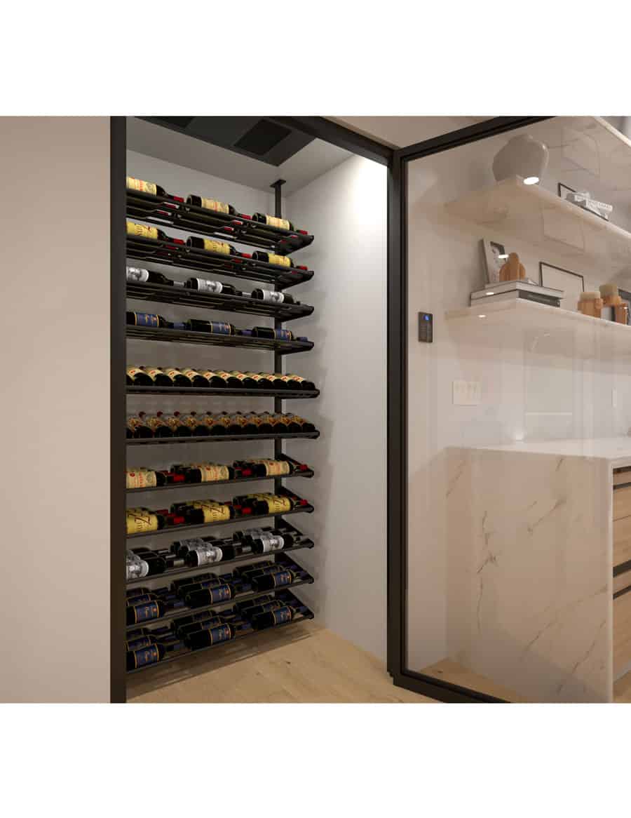 Ultra Wine Racks & Cellars Showcase Featured Display Kit (78–105 Bottles)