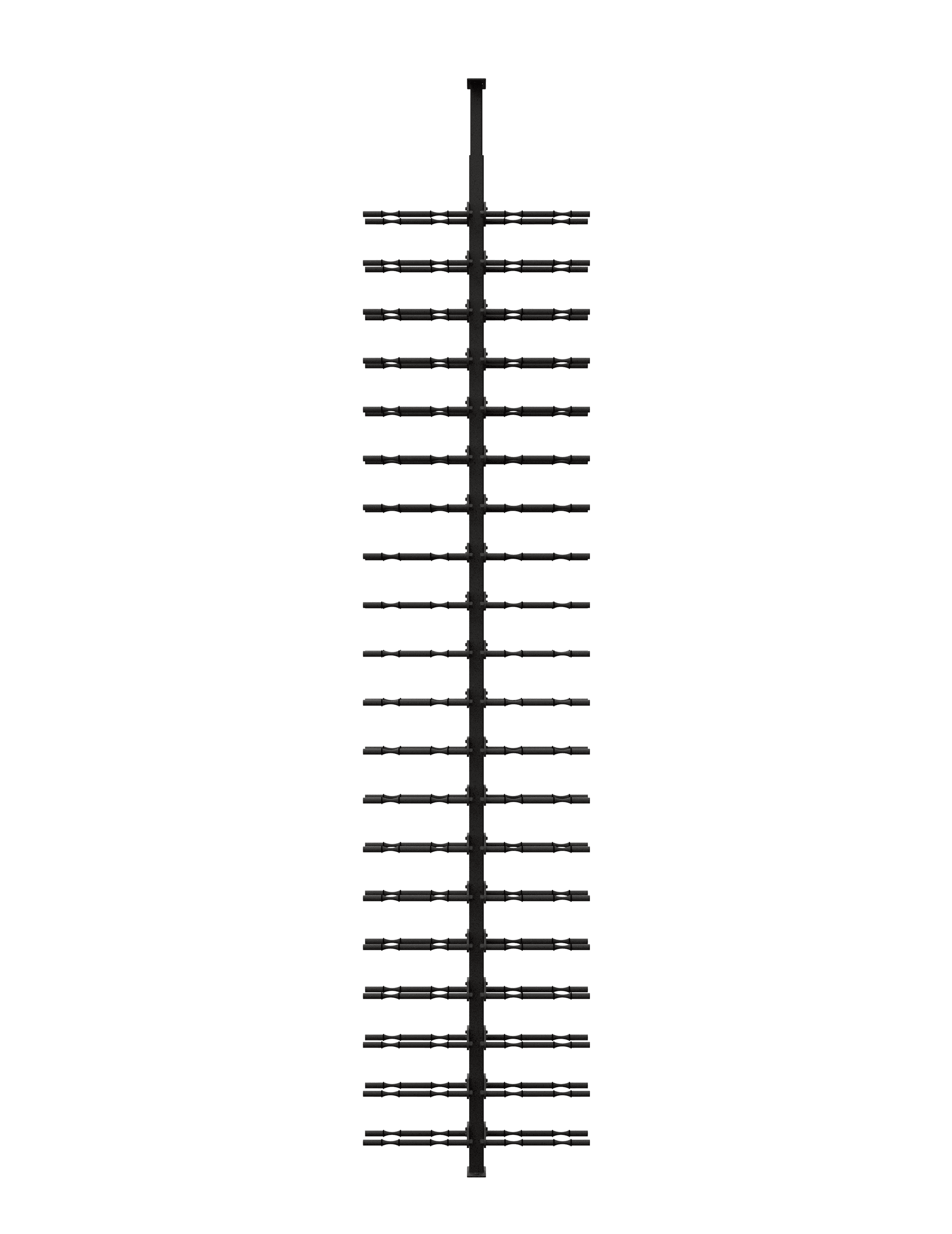 Ultra Wine Racks & Cellars HZ Minimalist Series 2-Sided Wine Rack Display (80 Bottles)